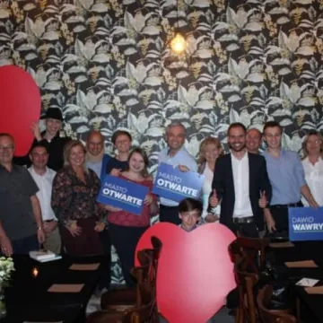 Robert Biedroń poparł Dawida Wawrykę