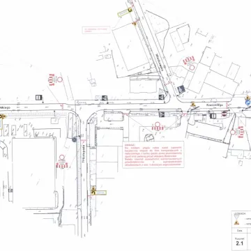 12 kwietnia zmieniła się organizacja ruchu na Krasickiego w Radomsku. Ulica będzie etapami zamykana