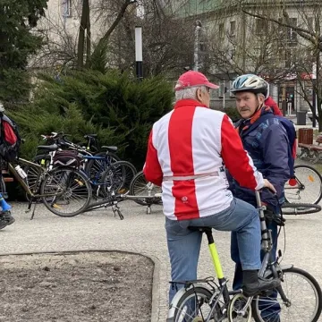 Rowerzyści z Radomska pożegnali zimę