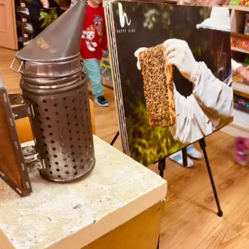 Warsztaty pszczelarskie w przedszkolu nr 4