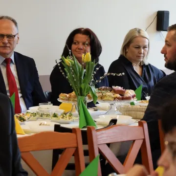 Wielkanocne spotkanie w ŚDS w Radomsku. Były życzenia i część artystyczna