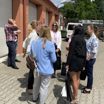 Symulacja wypadku i zarządzanie kryzysowe. Trening 9. Łódzkiej Brygady OT w Radomsku