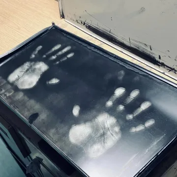 Uczniowie „mechanika” z wizytą w KPP w Radomsku