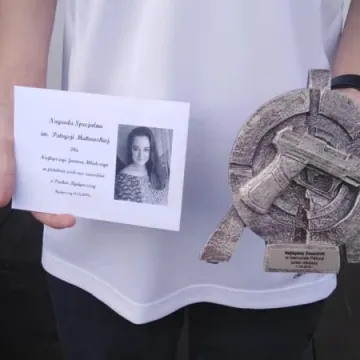 Zawodnicy „10-ki” na podium