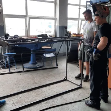 RaDOMsko Różewicza. Warsztaty spawania artystycznego