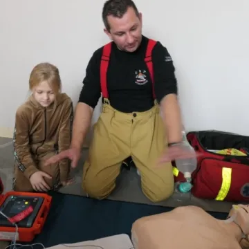 „Czad i ogień – obudź czujność” – akcja w szkole w Strzałkowie