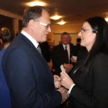 Wigilijny wieczór starostwa