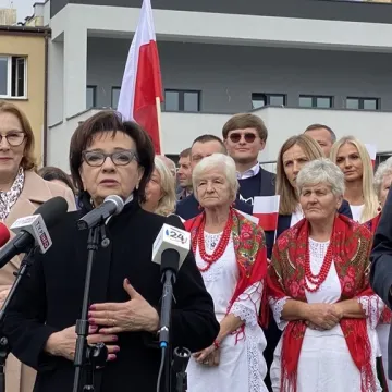 Marszałek Sejmu - Elżbieta Witek z wizytą w Strzałkowie