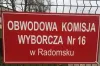 Wybory w Radomsku. Do godz. 12.00 frekwencja wyniosła 13.18%