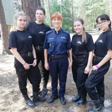 Biwak uczniów z Mechanika 