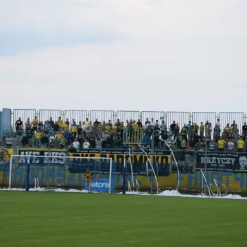 Kibice i doping na meczu RKS Radomsko – FA GKS Bełchatów