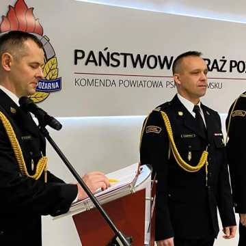 [WIDEO] Artur Bartosik został Komendantem Powiatowym PSP w Radomsku