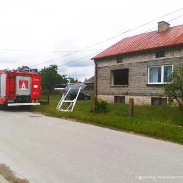 Pożar domu w Kraszewicach. Wybuchła kuchenka gazowa