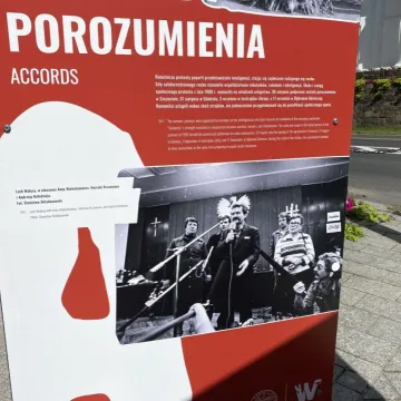 „Tu rodziła się Solidarność” – plenerowa wystawa w Radomsku