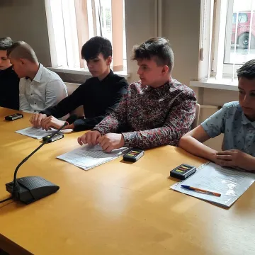 Obrady Dziecięcej Sesji Rady Gminy Ładzice