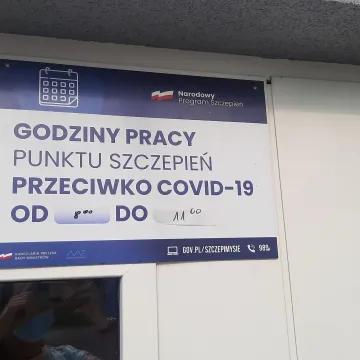 Punkt Szczepień Powszechnych przeciwko COVID-19 w nowej lokalizacji