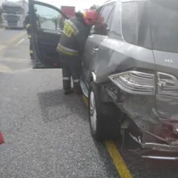 Na DK1 zderzenie trzech pojazdów