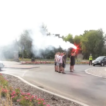 Kibice RKS Radomsko i ONR uczcili 75. rocznicę Powstania Warszawskiego