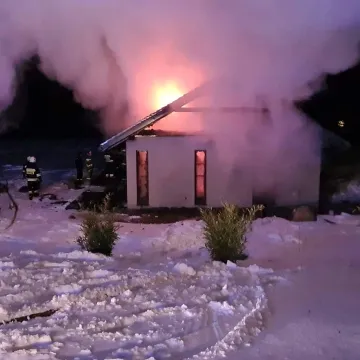 Pożar w centrum Dojo. 400 tys. złotych strat