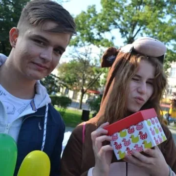 Dzień Uśmiechu na ulicach Radomska z PSP nr 7