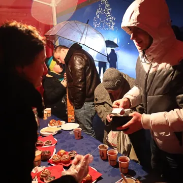 Radomszczanie witali Nowy Rok na miejskim Sylwestrze