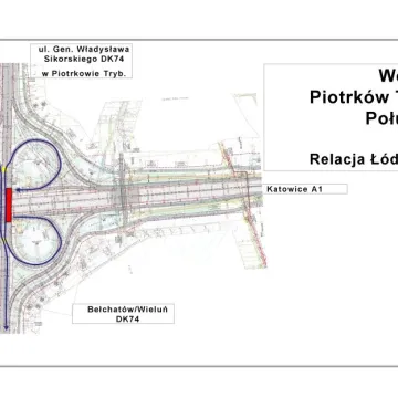 Zmiany na węzłach A1 w PiotrkowieTrybunalskim