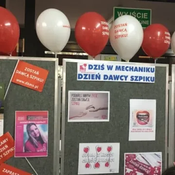 W Mechaniku rejestrowano dawców szpiku
