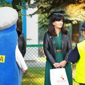 Przypominali, jak bezpiecznie dotrzeć do szkoły