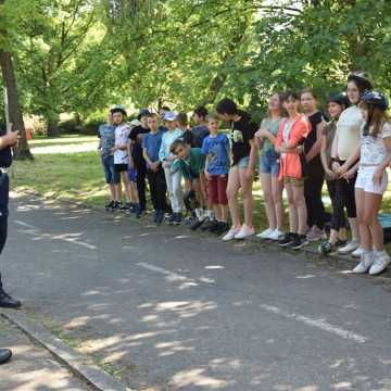 Młodzi mieszkańcy Radomska zdawali egzamin na kartę rowerową