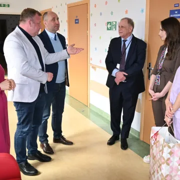 Pierwsze urodziny oddziału pediatrycznego. Oddział przyjął 800 pacjentów