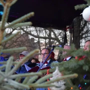 Miejska wigilia na placu 3 Maja