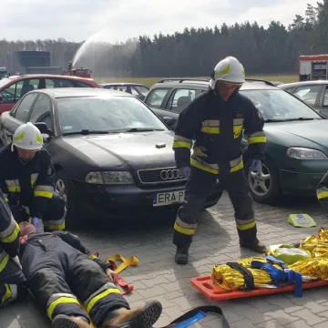 Kolejne ćwiczenia obiektowe strażaków. Tym razem w nowym magazynie