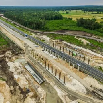 Postęp prac przy budowie autostrady A1