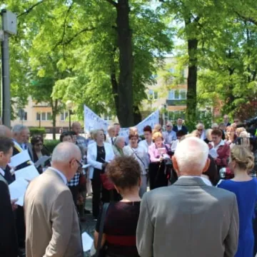 Wiec w obronie wiary w Radomsku