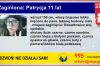 [AKTUALIZACJA] Zaginęła 11-letnia Patrycja! Policja uruchomiła system Child Alert