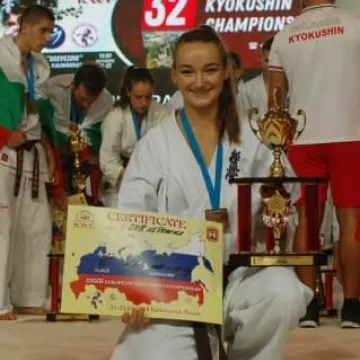 Weronika Mazur brązową medalistką mistrzostw Europy w karate