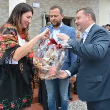 Dożynki w Niedośpielinie w gminie Wielgomłyny