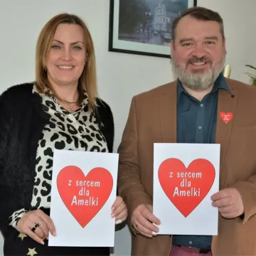 „Z sercem dla Amelki”. Charytatywna akcja radomszczańskiego starostwa