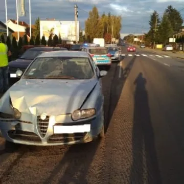 Kolizja z nietrzeźwym kierowcą