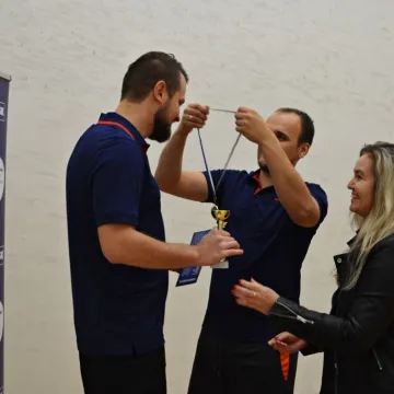 Tomasz Kowalski mistrzem Powiatu Radomszczańskiego w Squashu