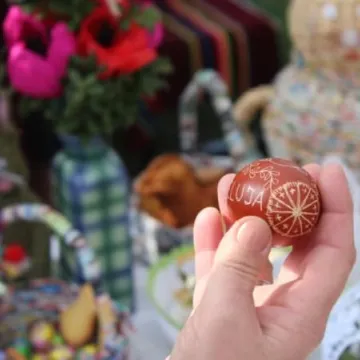 Wielkanocny kiermasz w Wielgomłynach