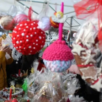 Kiermasz bożonarodzeniowy PSP 1