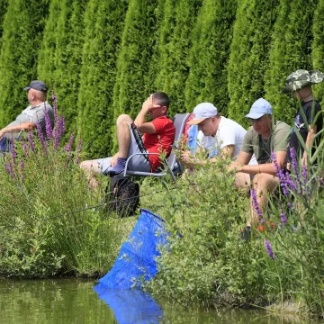 Charytatywne wędkowanie w Radomsku. Dla Rafała Koprowskiego