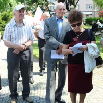 Wiec w obronie wiary w Radomsku