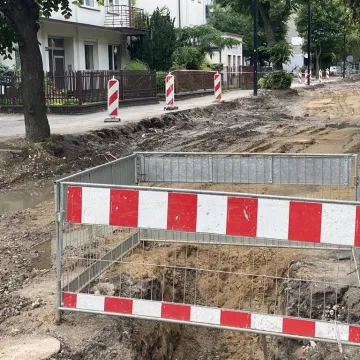 Jak postępują prace przy przebudowie ulicy Fabianiego?