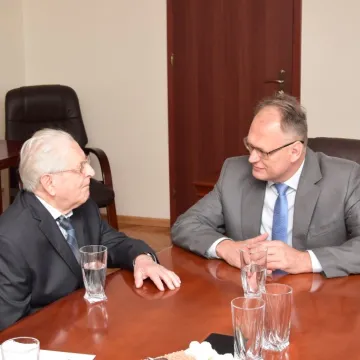 100 lat Pana Mariana. Jubilat odwiedził prezydenta w magistracie