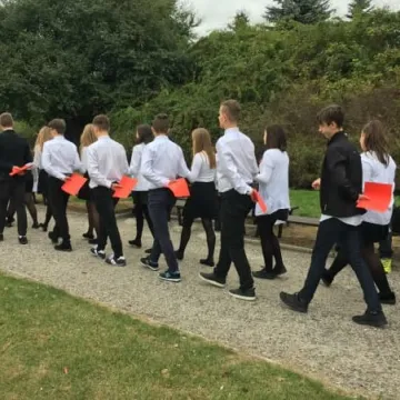 Patriotycznie w parku Solidarności