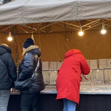 Plac 3 Maja w Radomsku zamienił się w świąteczne miasteczko