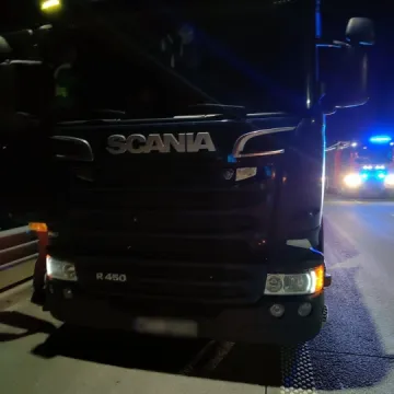 Dwie ciężarówki zderzyły się w nocy na A1