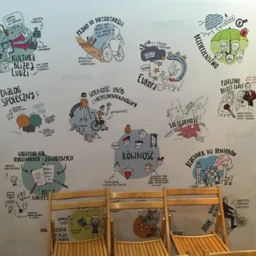 Burza mózgów z Robertem Biedroniem w Radomsku